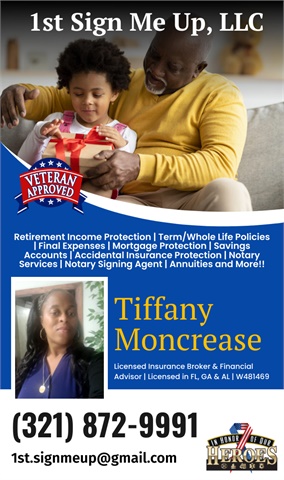 1st Sign Me Up, LLC - Tiffany Moncrease