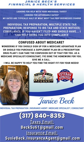 Janice Beck's Financial & Health Services - Indianapolis