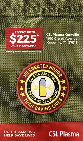 CSL Plasma of Knoxville, Tennessee