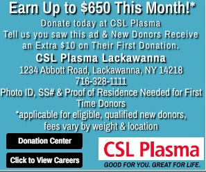 CSL Plasma - Lackawanna