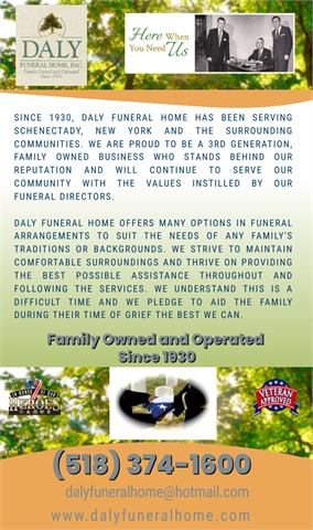 Daly Funeral Home, Inc.