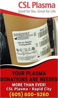 CSL Plasma - Rapid City