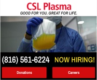 CSL Plasma - Kansas City, MO