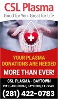 CSL Plasma - Baytown