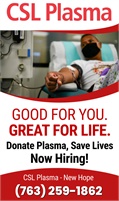 CSL Plasma - New Hope