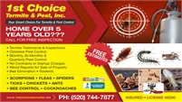 1st Choice Termite & Pest, Inc.