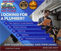 Brinks Plumbing Pipe Lining & Leak Detection - Carlsbad