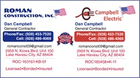 Roman Construction Inc & Campbell Electric