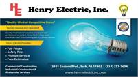 Henry Electric, Inc.