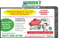 Green's Sewer & Drain Service